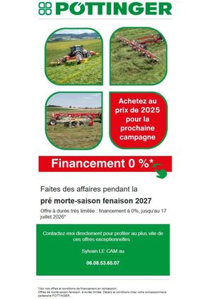 PRE MORTE-SAISON POTTINGER