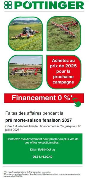 PRE MORTE-SAISON POTTINGER