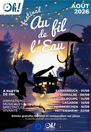 Programme/Programm Festival Au fil de l'eau 2026 - Terres d'Oh !