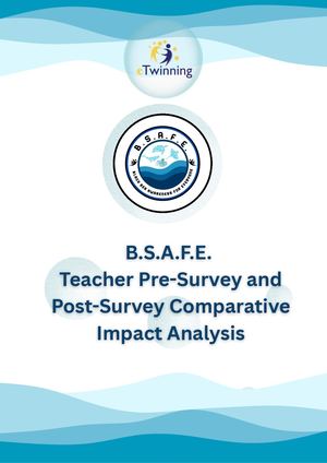 Teacher Pre Survey And Post Survey Comparative Impact Analysis