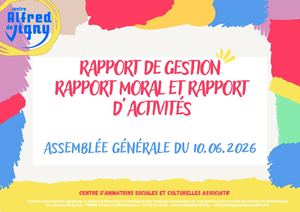Rapport D'activité 2026