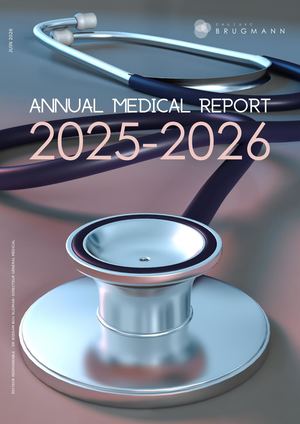 Rapport d'activité médicale du CHU Brugmann 2025-2026