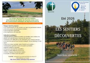 Livret des Sentiers Découvertes 2026