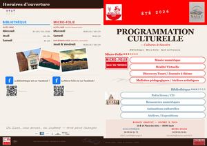 Programme juillet-août