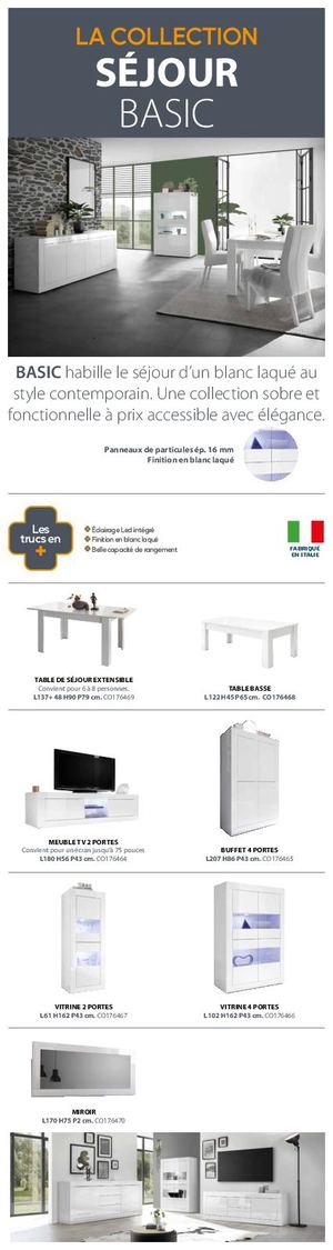Plv Gamme 1500x400mm Audemi Sejour Basic