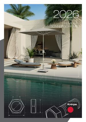 Ersatzteilkatalog Knirps 2026