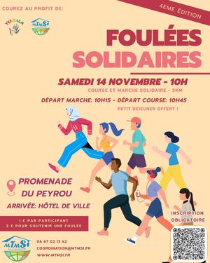 4eme édition des Foulées Solidaires - 14 Novembre