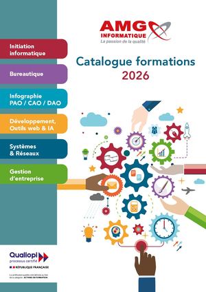 Catalogue Formation - AMG INFORMATIQUE 2026