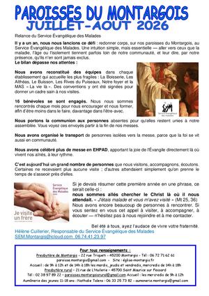 Mensuelles Juillet Aout 2026