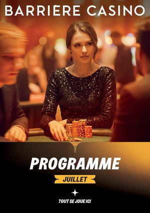 PROGRAMME DE JUILLET CANNES CROISETTE