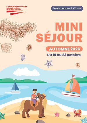 Mini Séjour Automne 2026