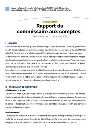 Rapport Du Cac