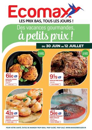 Catalogue Ecomax du 30 Juin au 12 Juillet 2026