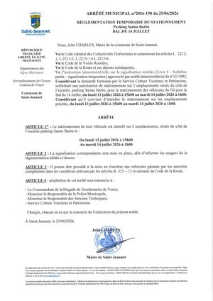 Am N°2026 190 Stat Pkg Ste Barbe Dj Bal 14 Juillet