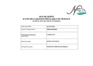 Dépôt DP0626282600041