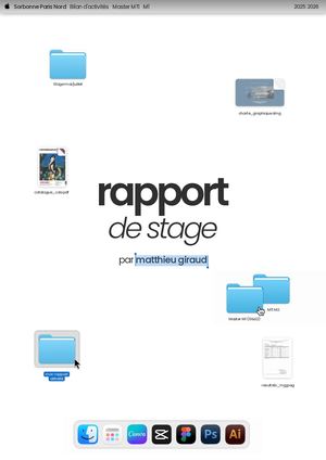 Rapport de stage M1 MTI - Matthieu Giraud