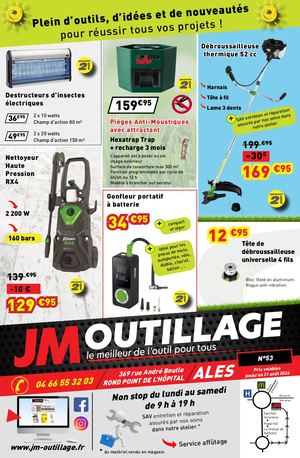 JM Outillage - Catalogue n°53 - Été 2026