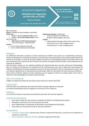 Programme Palo Alto