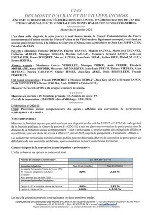 CIASdelib16012026 13 Adhésion Aux Conventions De Participation Prévoyance Et Santé