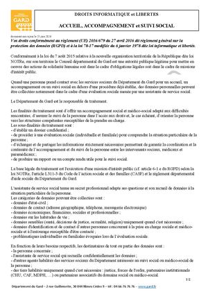 Accompagnement et Suivi social