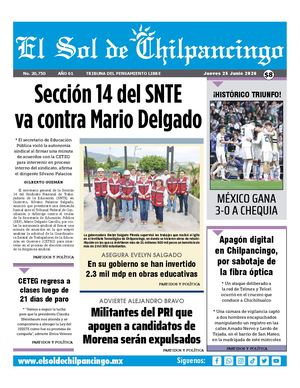 El Sol De Chilpancingo 25 Junio 2026 Compressed
