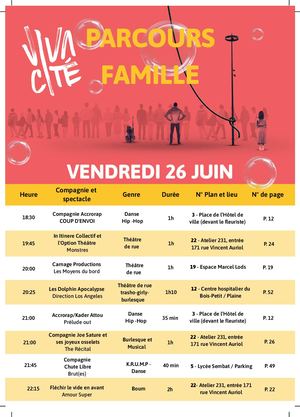 Parcours Famille Viva Cité 2026