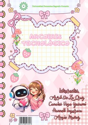 Red And Pink Cute Girly Notebook Cover Document A4 (1)
