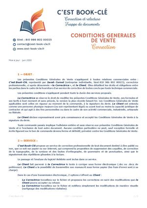 Correction Cgv En Cours