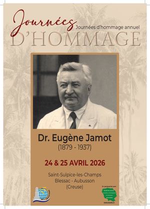 2026 - Journées d'hommages au Dr Eugène Jamot (1879-1937)