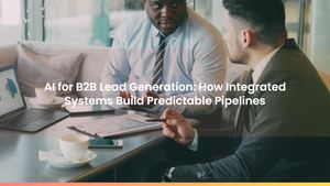 AI for B2B Lead Generation: How Integrated Systems Build Predictable Pipelines