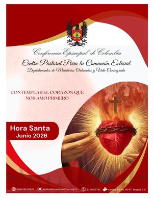 Hora Santa Junio 2026