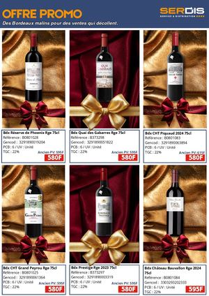Offre Promo Bordeaux 75cl