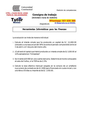 Tw Herramientas Informaticas Para Las Finanzas (Wsp + 51 921 835 389)