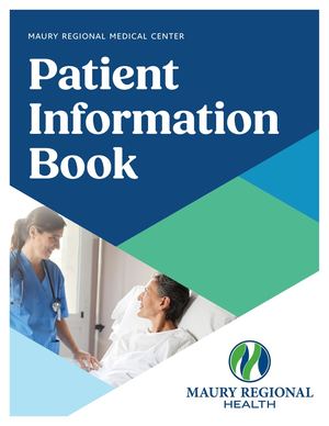 Patient Information Book | Maury Regional Health