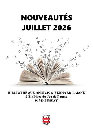 Catalogue Nouveautés Juillet 2026