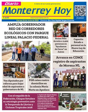 Monterrey Hoy 26 De Junio 2026