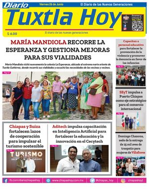 Tuxtla Hoy 26 De Junio 2026