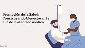 Promoción De La Salud Construyendo Bienestar Más Allá De La Atención Médica