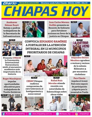 Chiapas Hoy 26 De Junio 2026