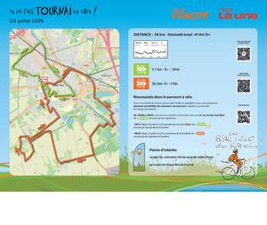 Beau Vélo de RAVeL: les étapes 2026