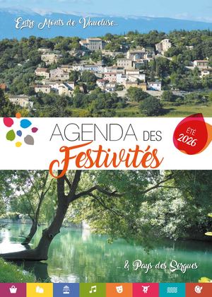 agenda des festivités entre Monts de Vaucluse & Pays des Sorgues