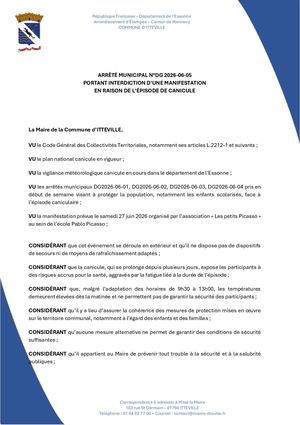 Dg20260605interdictionmanifestation Petits Picasso Canicule Signe 1