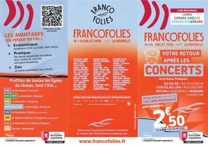 Dépliant Francofolies 2026 1