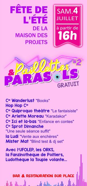 Programme Paillettes & parasols