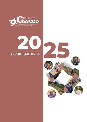 Le Rapport D'activité Gescod 2025