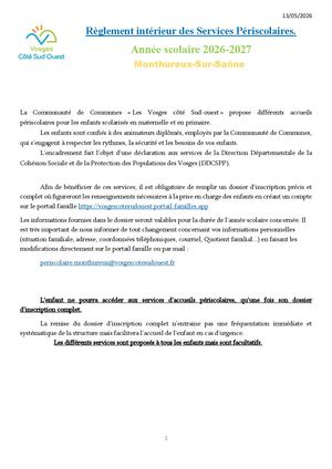 Reglement Monthureux 2026 27