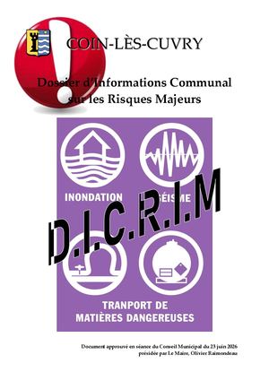 Dossier Communal D'information Sur Les Risques Majeurs V3