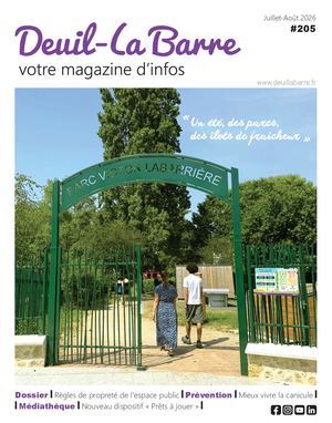 Deuil-La Barre #205 / Votre magazine d'infos /Juillet-Août 2026