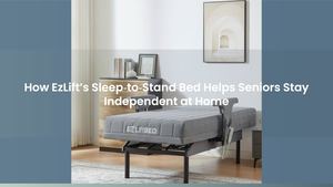 How EzLift’s Sleep‑to‑Stand Bed Helps Seniors Stay Independent at Home