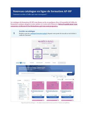 Fiche Tuto Connexion Catalogue
